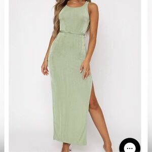 NWT White Fox Easy Does It Maxi Dress